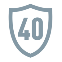 Garantiert 40 Jahre Materialgarantie